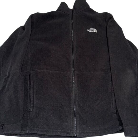 North Face Zipper Fleece Jacket  Size L - Picture 1 of 7
